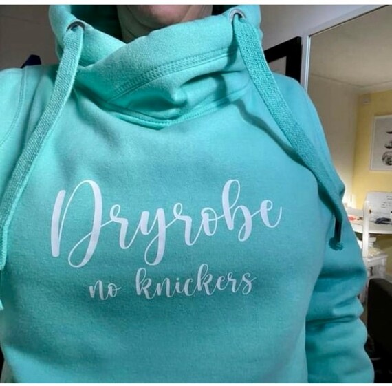 Dryrobe No Knickers Swimming Cosy Personalised Hoodie Custom Etsy