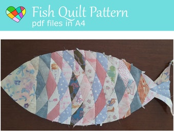 Fish Quilt Pdf Pattern