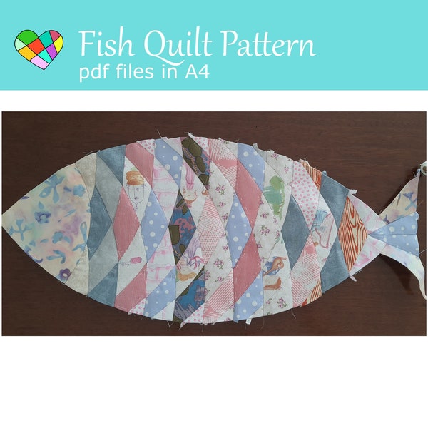 Fish Quilt Pdf Pattern