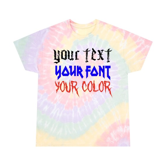 Metal Band Logo Customized Text Personalized Rock Font | Etsy