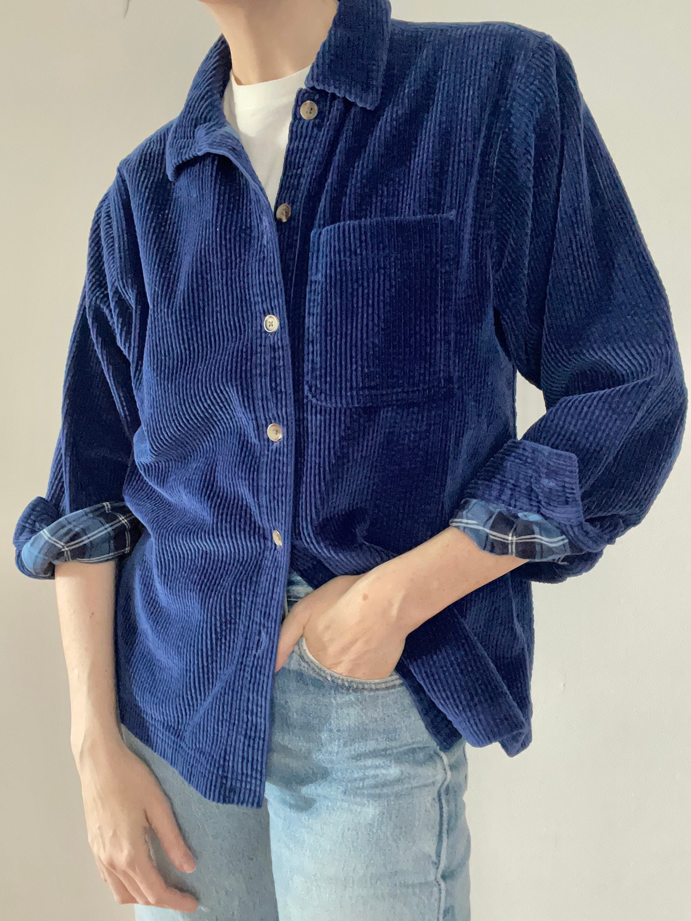 Vintage ll bean corduroy shirt Clearance