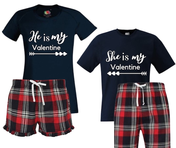 Valentine's pyjamas for him hotsell
