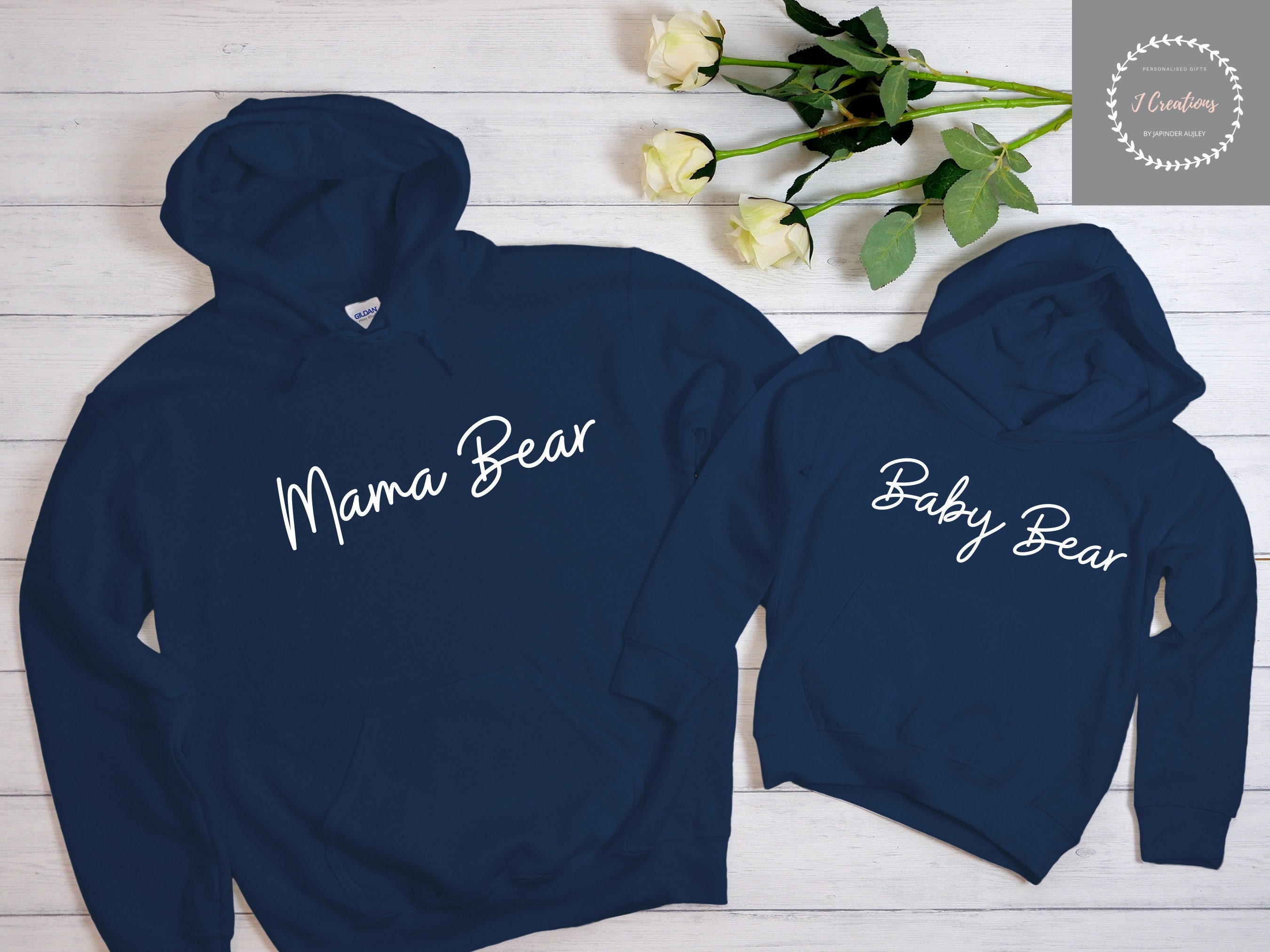 Mum and son hoodies hotsell