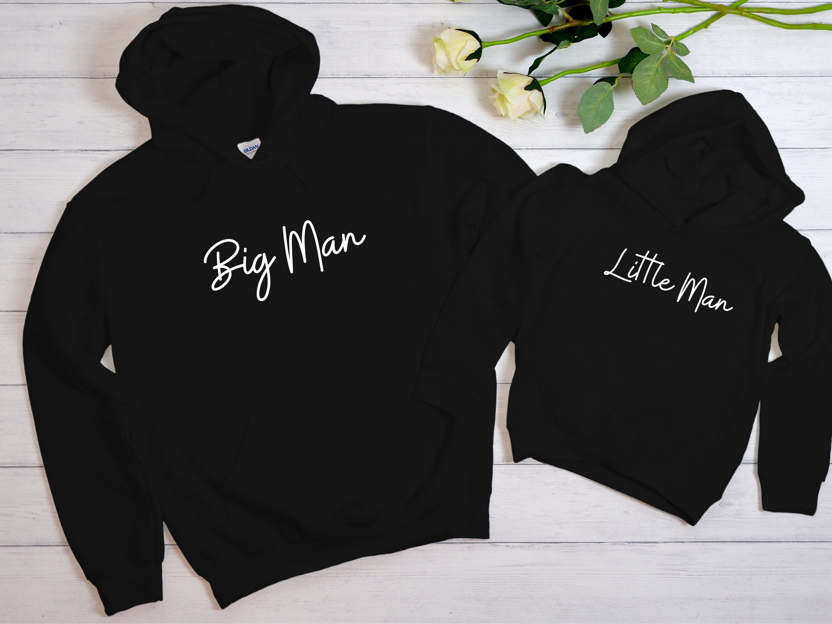 Father daughter matching hoodies top