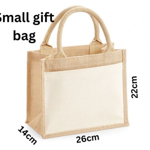 Personalised Jute Teacher Tote Bag, End of Term Gift bild 6