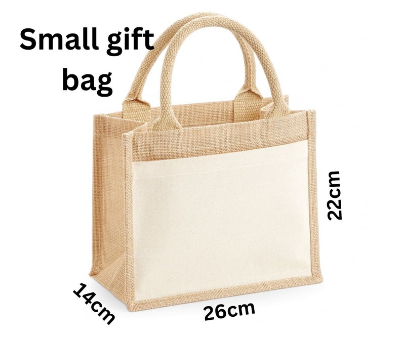 Personalised Jute Teacher Tote Bag, End of Term Gift bild 6