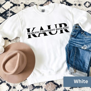 Kaur sweatshirt, Kaur shirt, Kaur, Sikh Sweater, Sikh Gift Ideas, Desi Apparel, Sikh Shirt, punjabi sweatshirt, Punjabi gifts