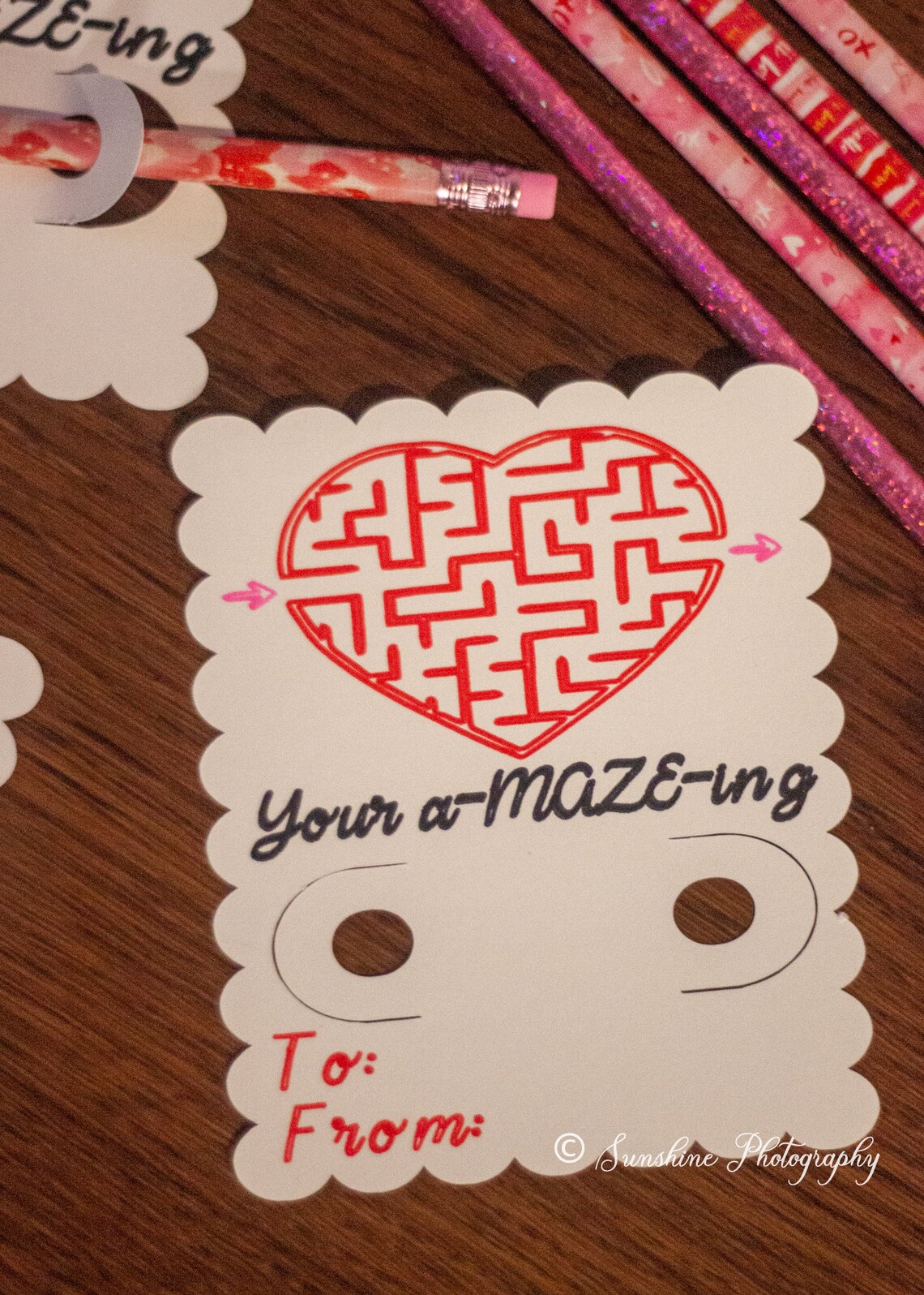 AMAZEing Valentine Cards Valentine's Day Gift Favors Etsy