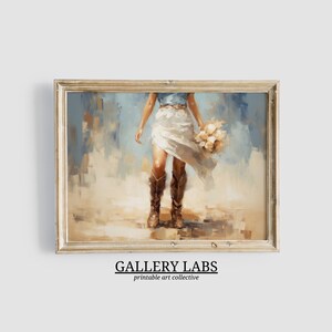 Western Art DOWNLOADABLE Preppy Room Decor Retro Print PRINTABLE Girls Room Decor For Teens Girly Western Wall Art Maximalist Apartment