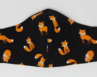 picture Printable Fox Face Mask fox mask etsy
