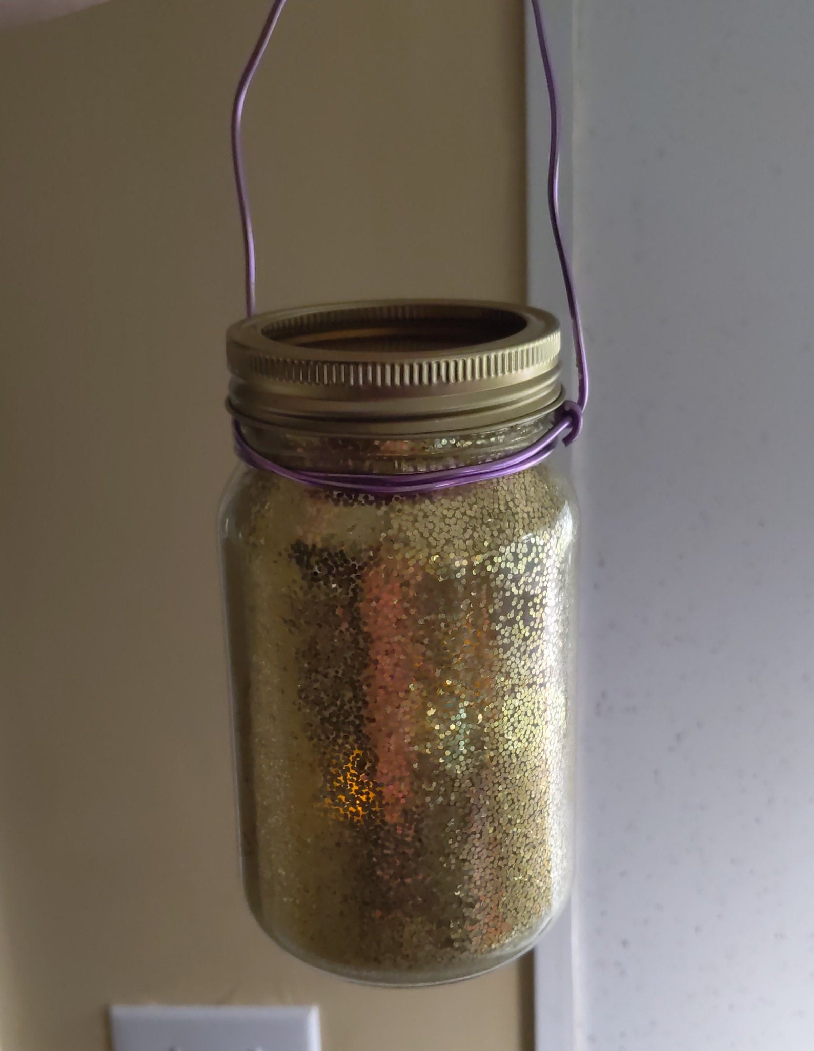 Glitter Lantern Etsy