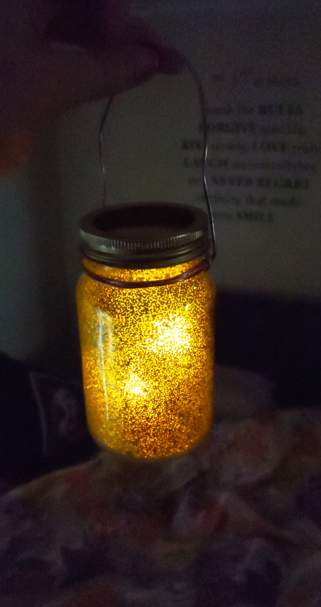 Glitter Lantern Etsy