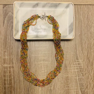 Braided Beaded Necklace