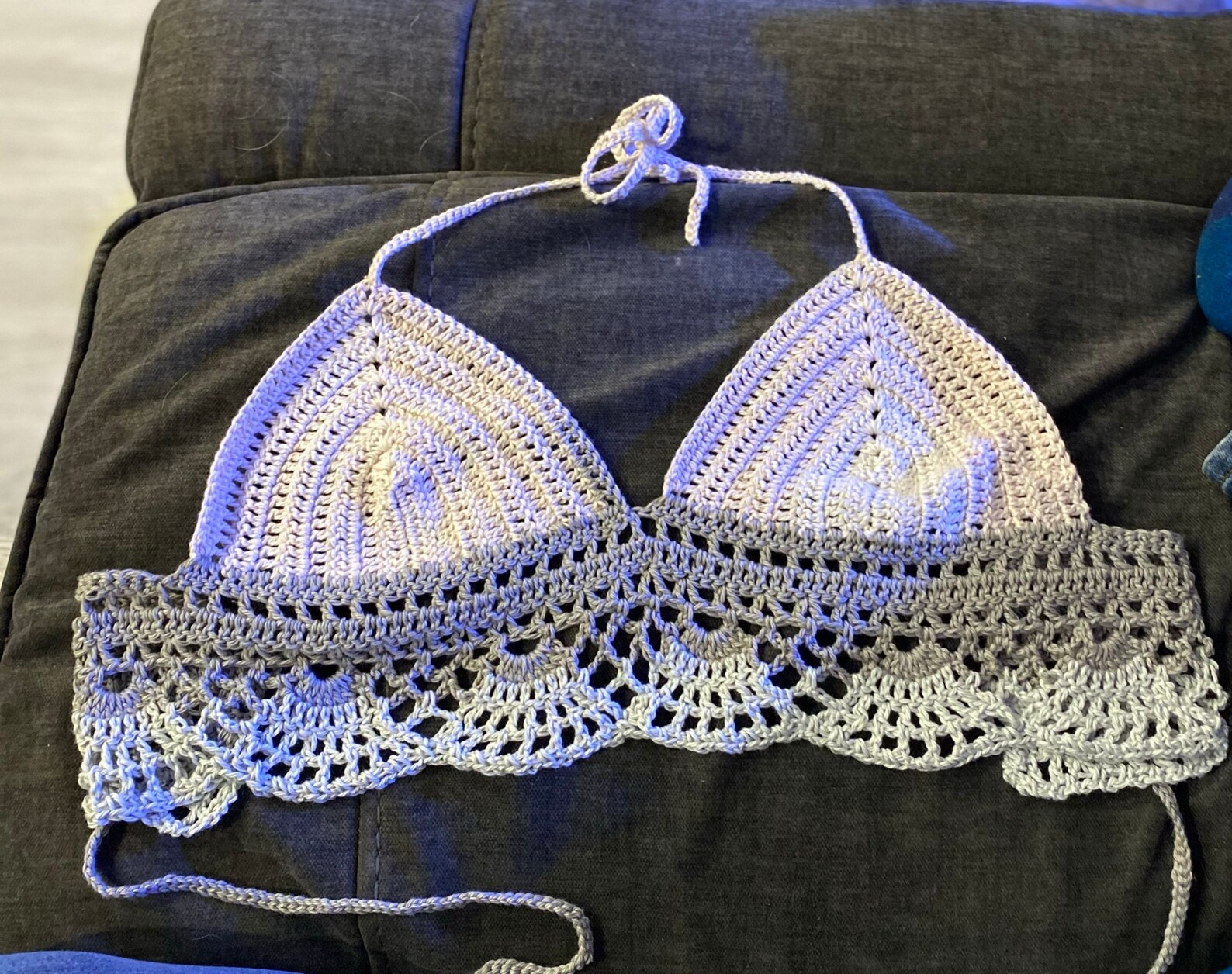 cotton bikini top