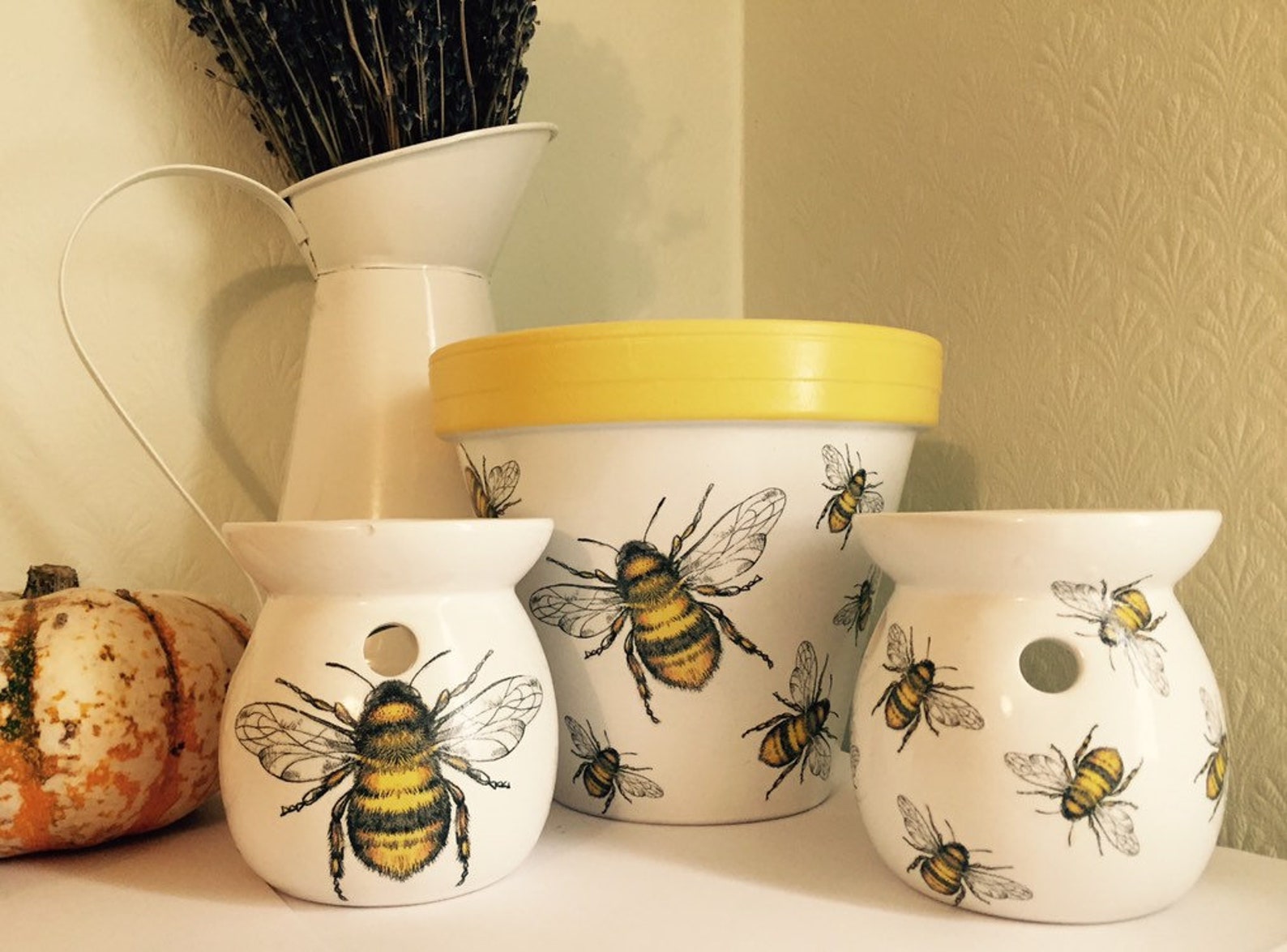 Wax burner / Bees / bumble bee honey bee/decor wax burner wax Etsy