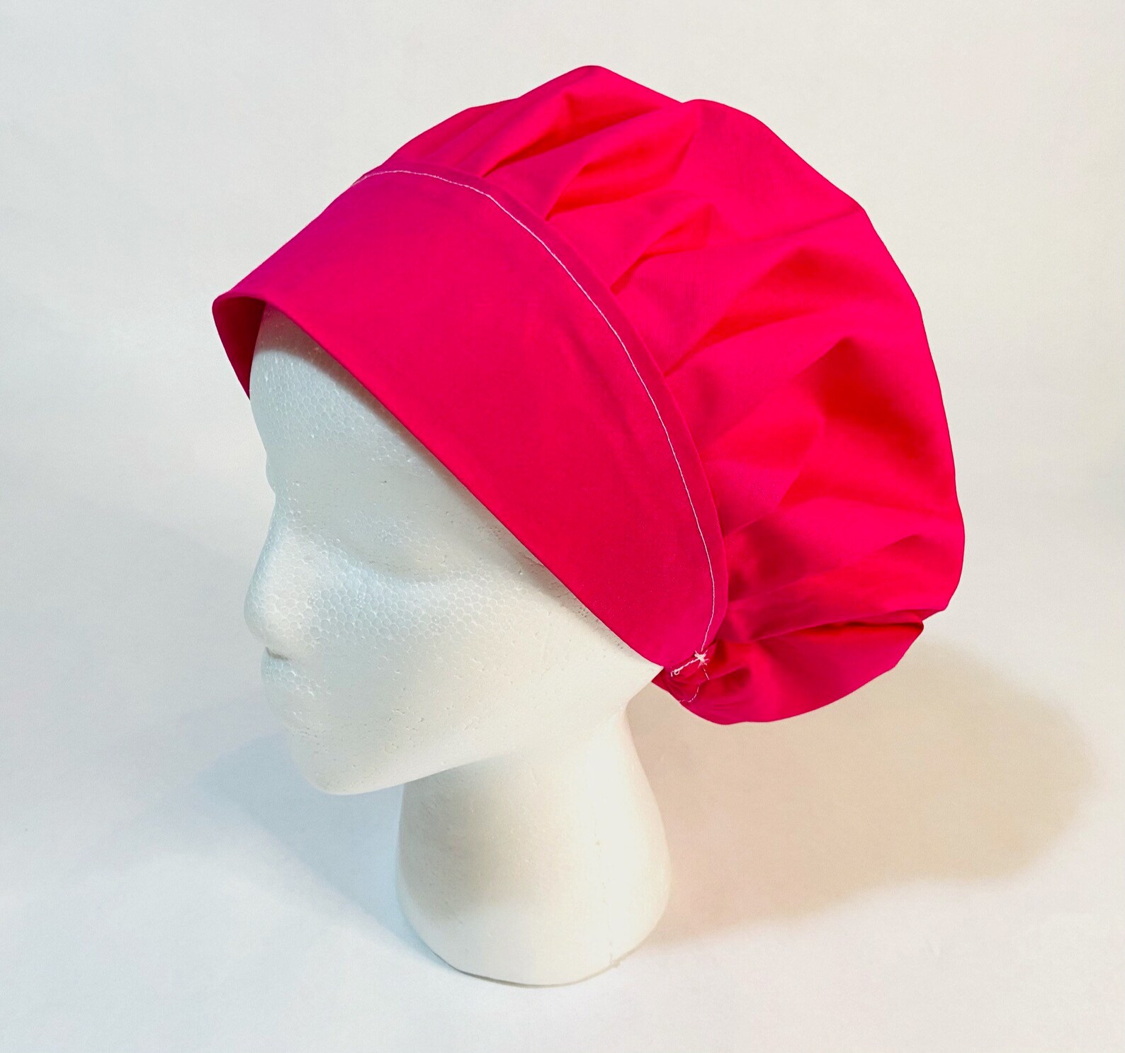 Green bouffant Solid Color Scrub Cap adjustable Bouffant Etsy