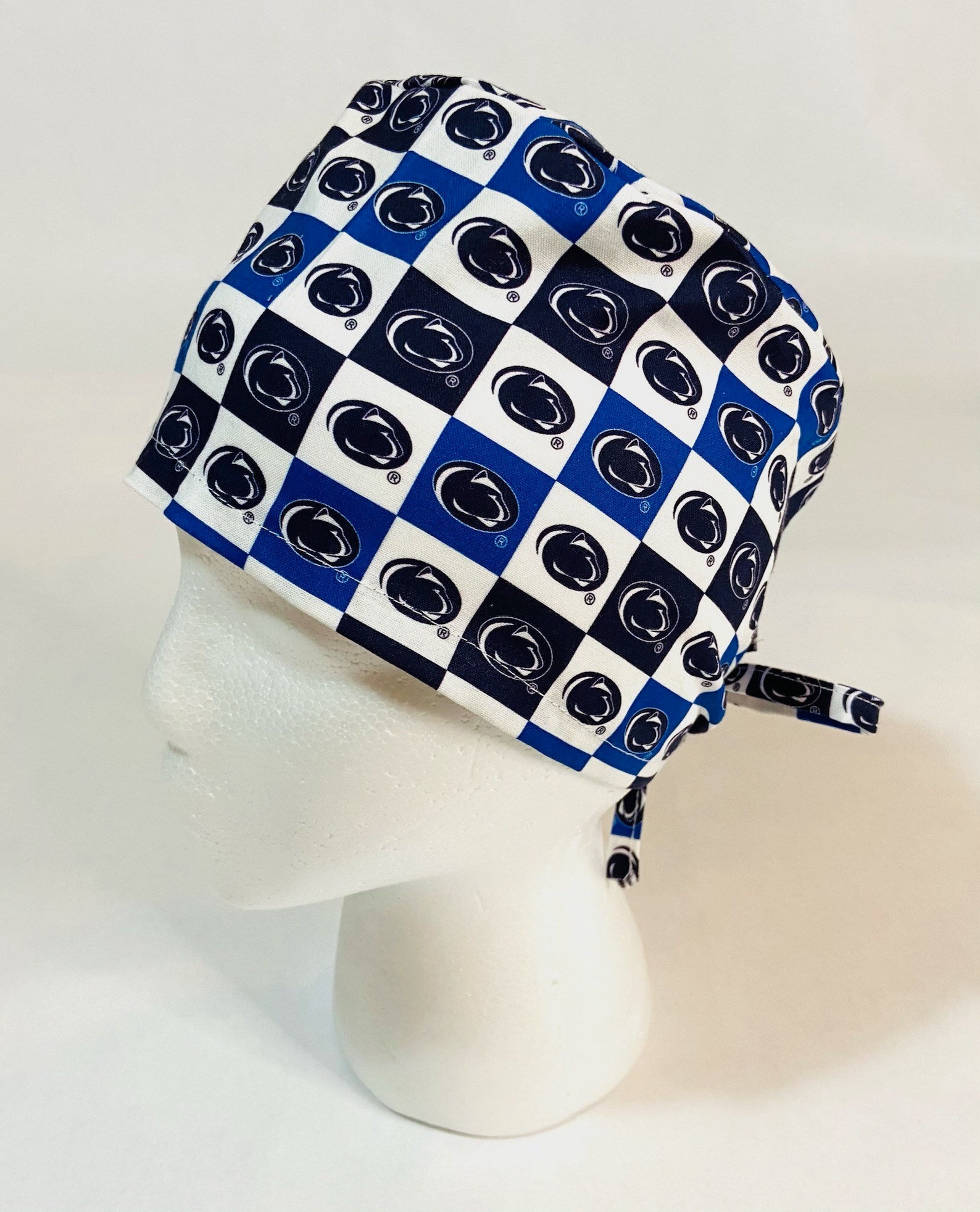 Penn State scrub cap Penn state surgical Cap Tie back | Etsy