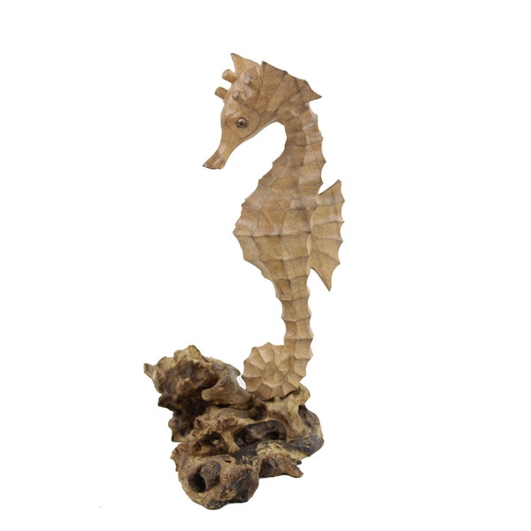 Seahorse Sculpture, Seahorse Figurine, Home Decoration, Hand Carved Art, Handmade, Best Seller, Gift For Her, Mom , Handmade Gift and Deco