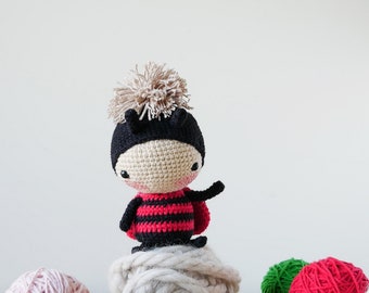 PATTERN: Lala the Ladybug Amigurumi Crochet PDF pattern