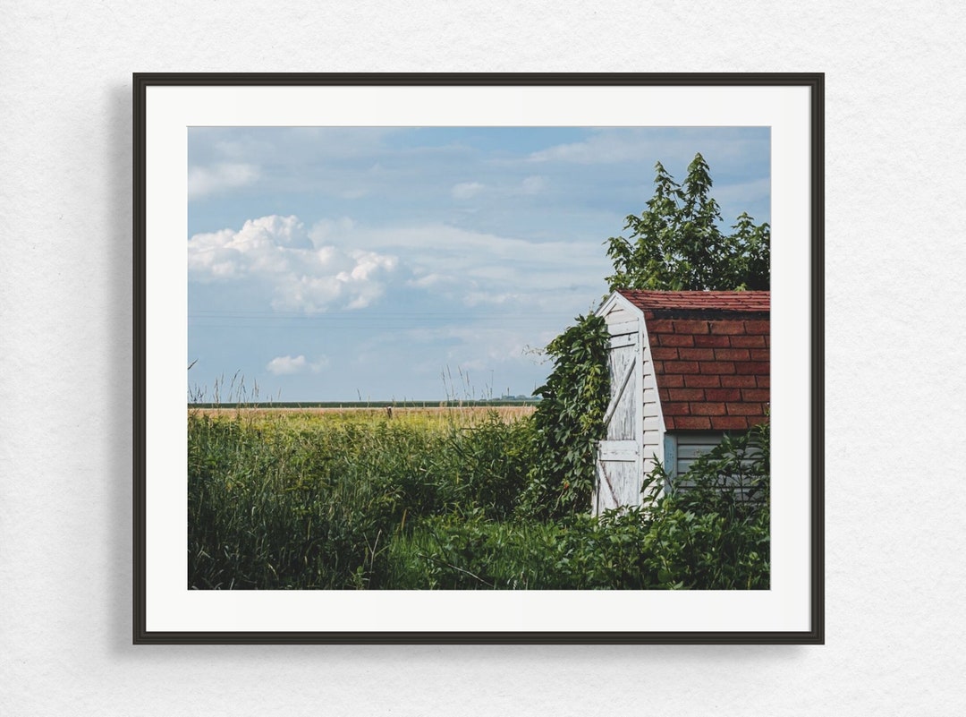 Country/farmhouse Wall Art, Farm Shed Picture, Country Landscape Print, Photography Print Etsy UK
