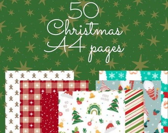 Christmas Paper x 50 sheets