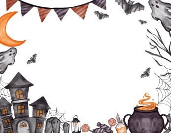 halloween page border