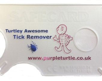 Purple Turtle Tick Card – Tick Removal Tool