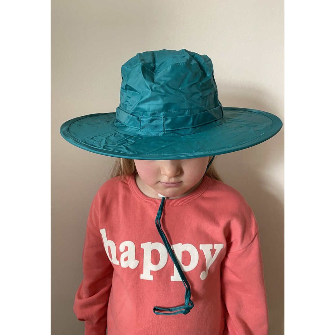 Purple Turtle Kids Pop up Rain Hat Green - Etsy