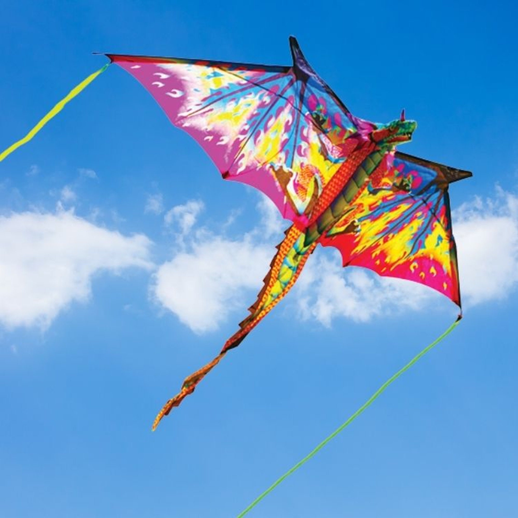 Love Heart Kite Flying Personalised Jumbo Magnet 