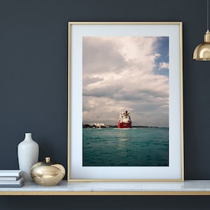 Freighter | Michigan Photography | St. Clair Shores |America | Pure Michigan | Blue Water Bridge