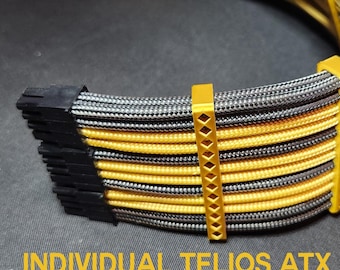 Cables ATX Teleios individuales (incluido 12VHPWR) (No compatible con Corsair Tipo 5)