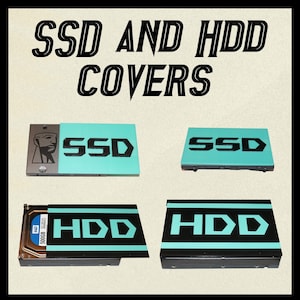 Custom SSD and HDD Covers