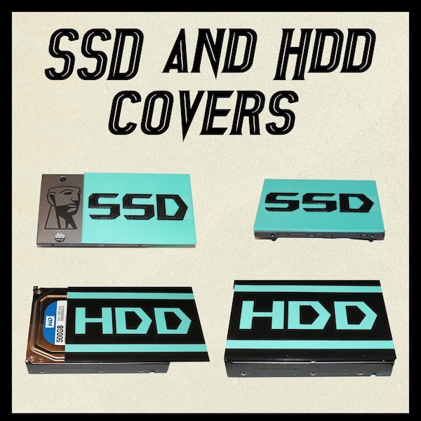 Couvertures SSD et HDD personnalisées