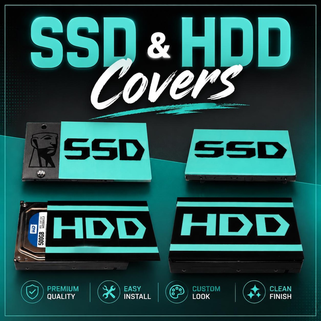 Custom SSD and HDD Covers - Etsy UK