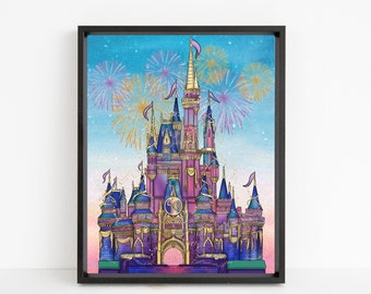 Magical 50th Anniversary, For Home Decor, Prints, Canvas, Art, Decoration, Cards, Stationary