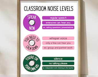 Classroom Voice Levels (Swiftie Edition)