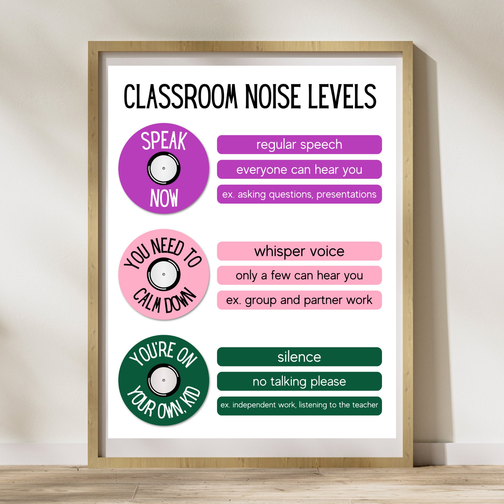 Classroom Voice Levels (Swiftie Edition)