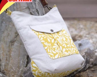 ティンカーバッグハンドバッグ - ドイツ語のPDF型紙、Unikati Bag Design