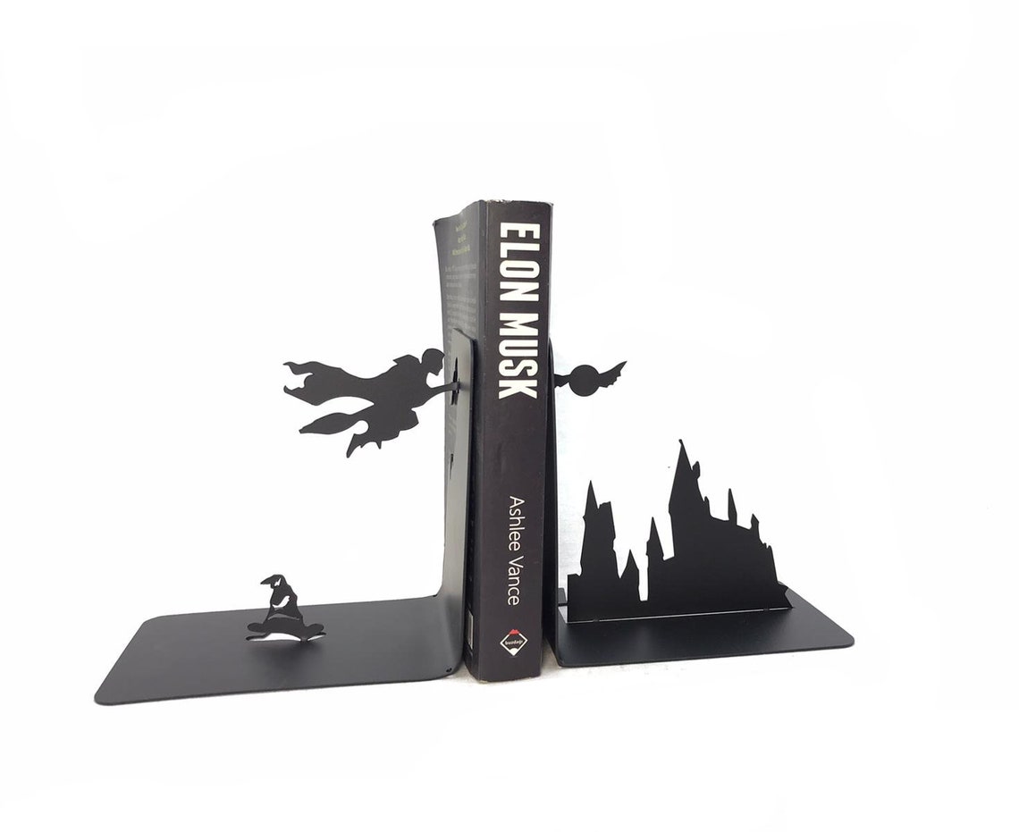 Wizarding World Bookend / Harry Potter Bookend / Harry Potter Etsy
