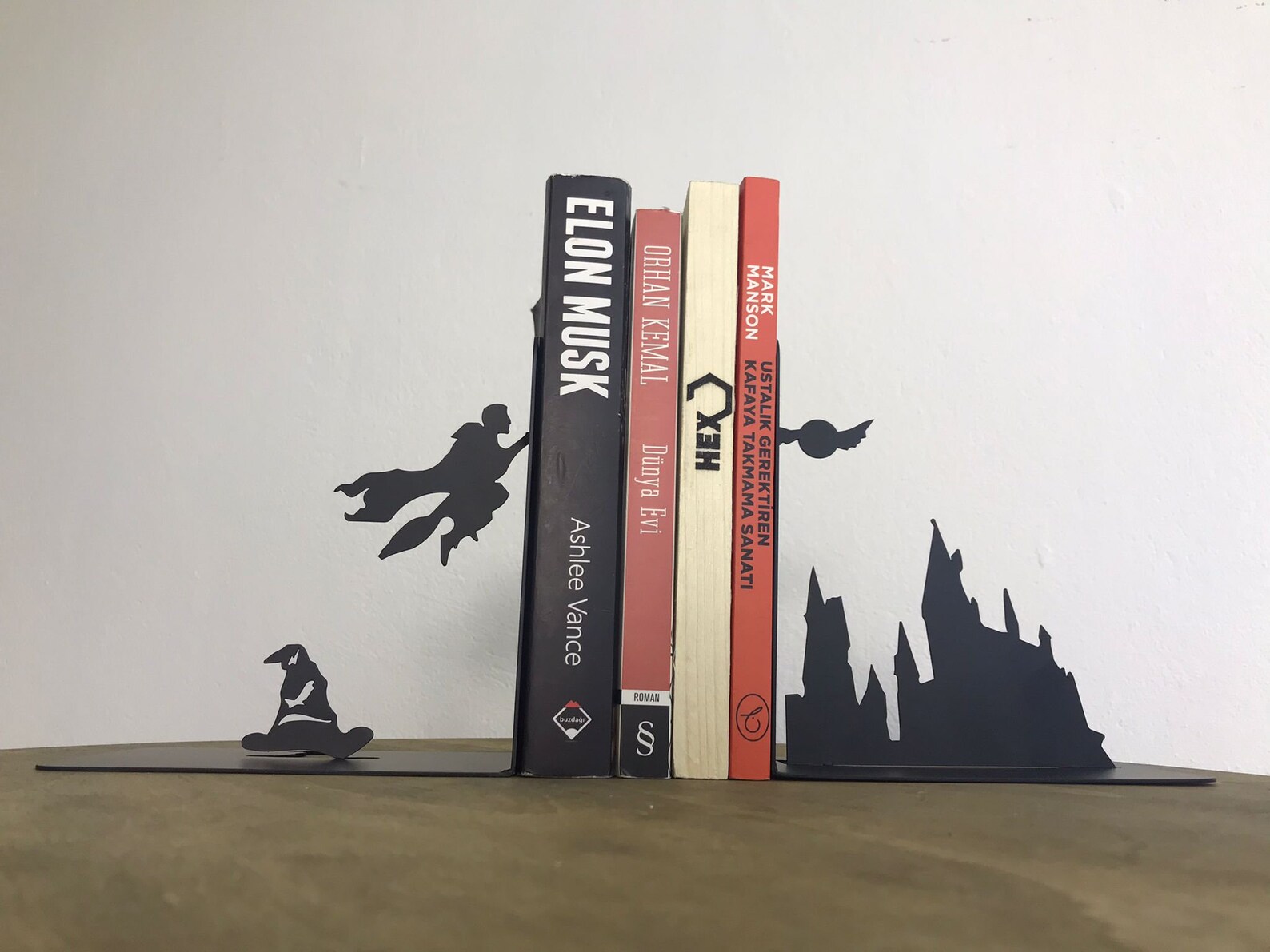 Wizarding World Bookend / Harry Potter Bookend / Harry Potter Etsy