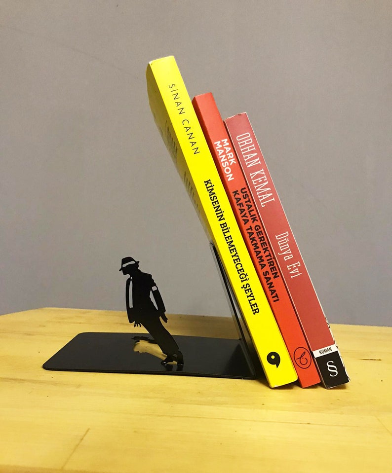 Micheal Jackson Metal Bookend / Book Stopper for Home/office Etsy