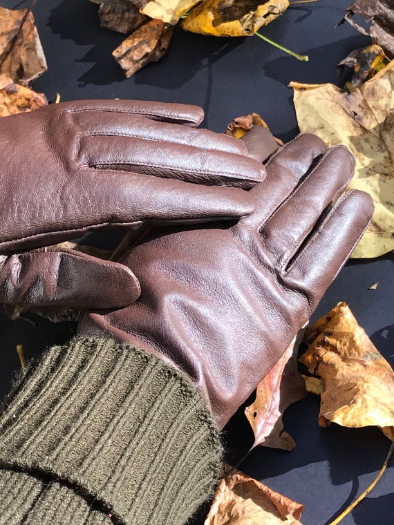 Vintage Leather Gloves