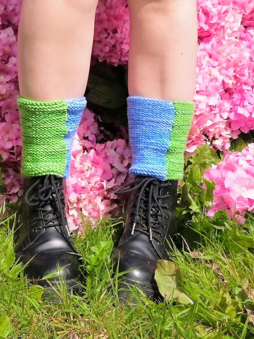 Leg Warmers Hand Knitted Pixiecore Fairycore Festival Season - Etsy