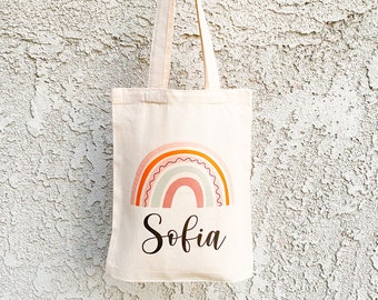 little girl personalized tote bags