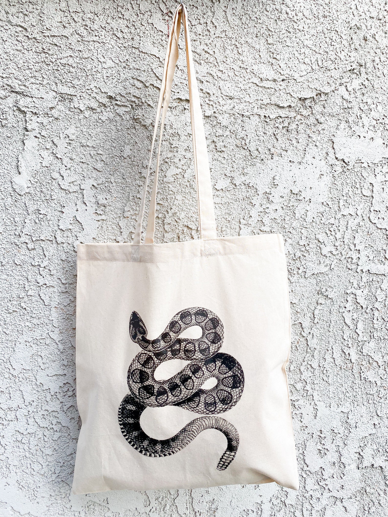 Snake Tote Bag/ Snake Halloween Tote Bag/ Snake Lovers/ Etsy UK