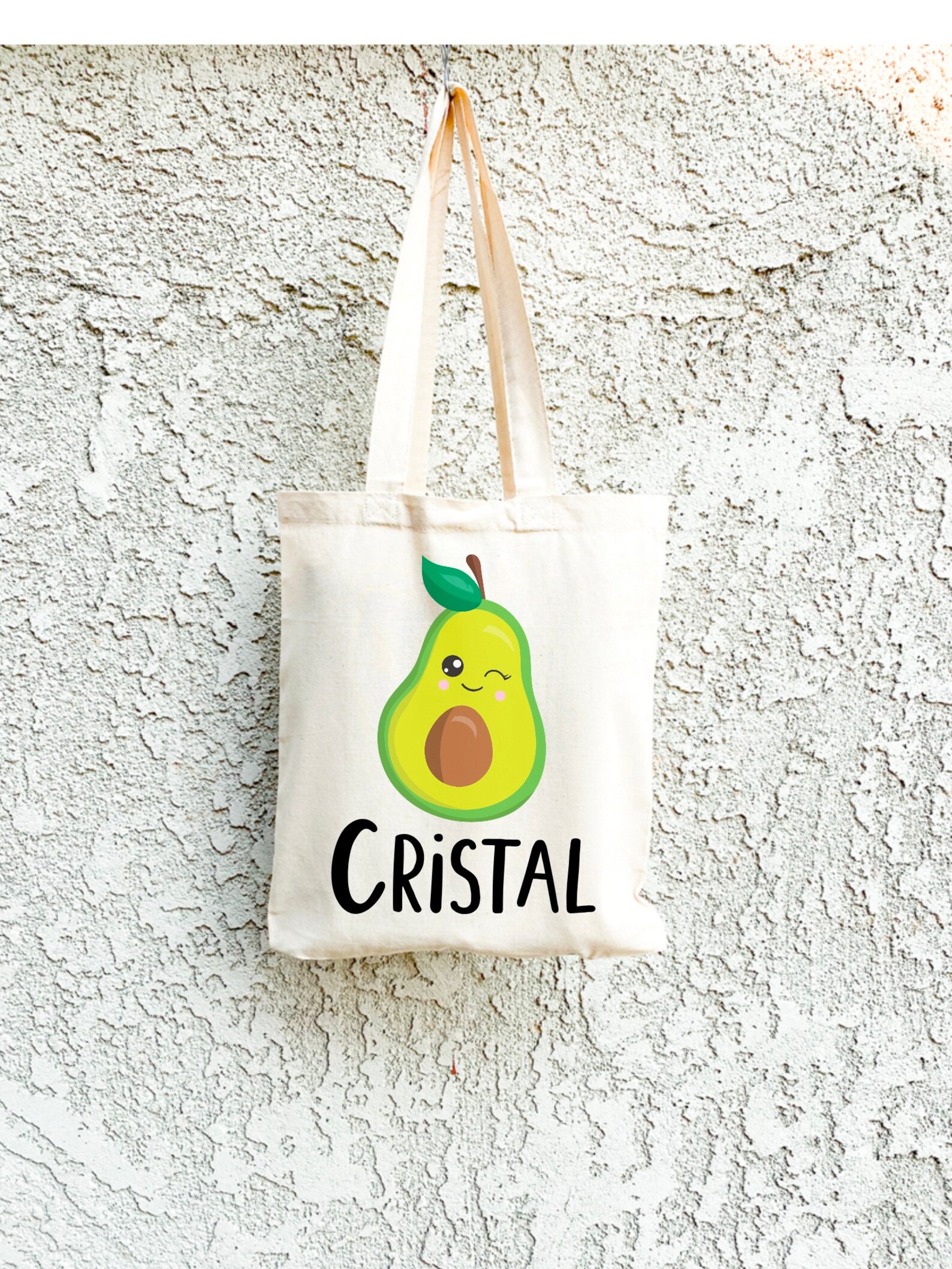 Avocado Kids Tote Bag Avocado Gift Bag or Kids Avocado Etsy
