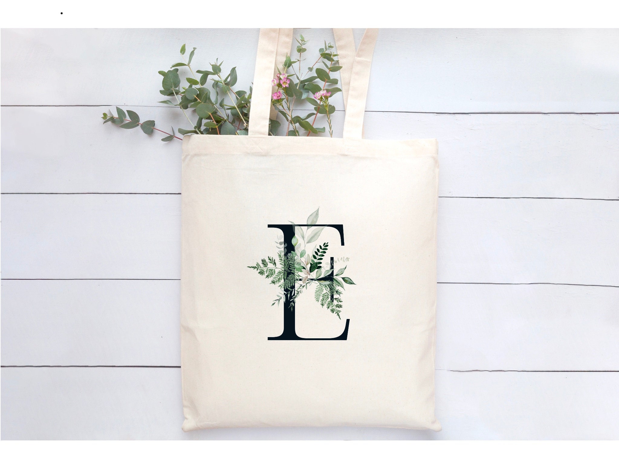 Personalized Tote Bag Online Add Photo Text Logo Initials Monogram – Nutcase