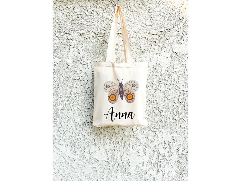 Butterfly Girls Bag Birthday Favor Bags Kids Totes Birthday Girls Gifts Butterfly Children/'s bags Personalized Butterfly Kids Tote Bag