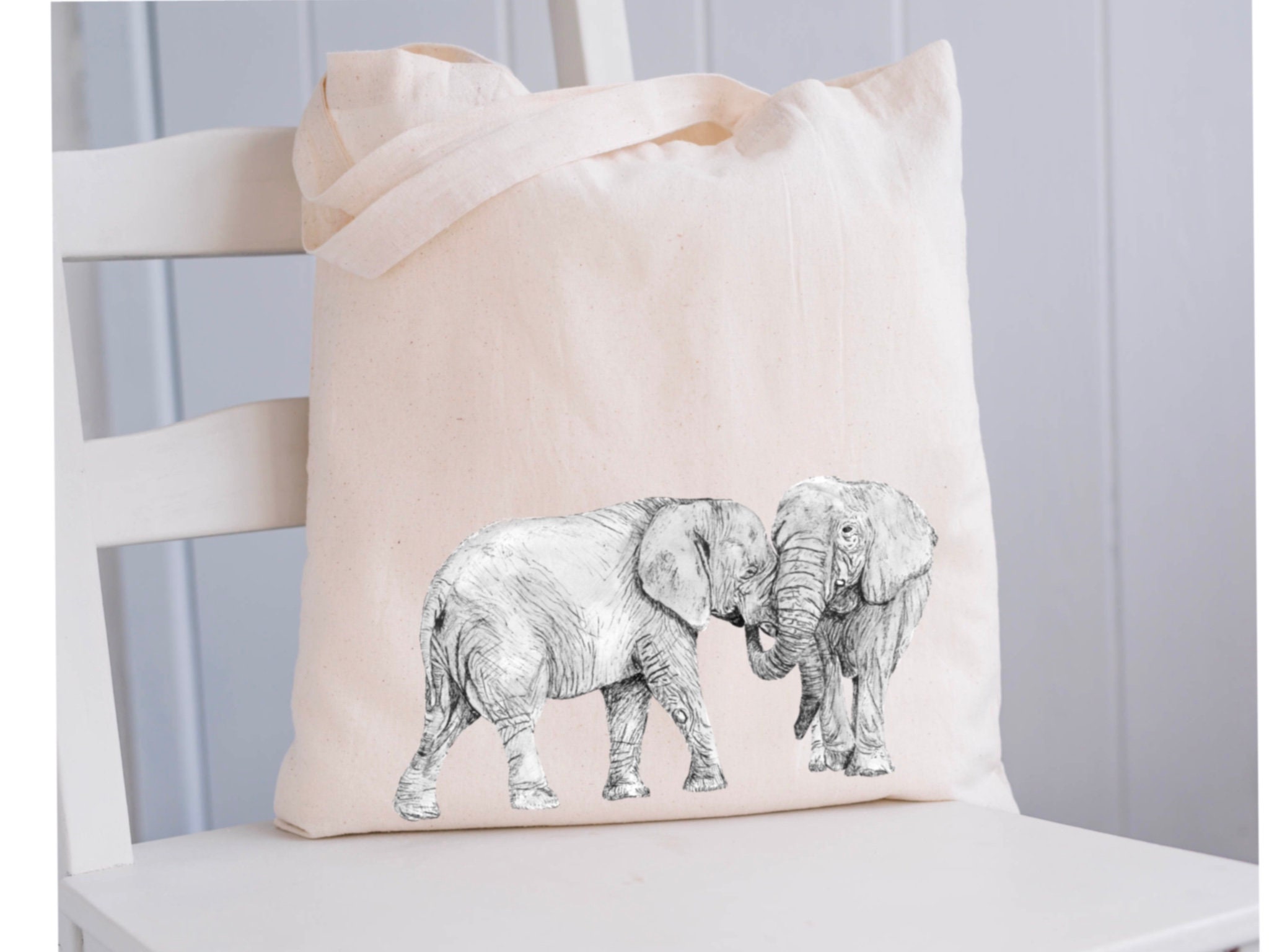 elephant book bag