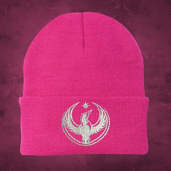 Embroidered Minnesota Loon Beanie, Rebel Alliance Protest Cap
